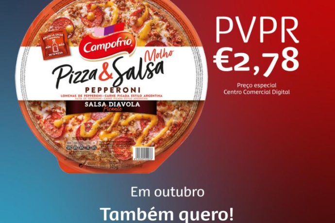 Campanha de Outubro: Pizza Campofrío