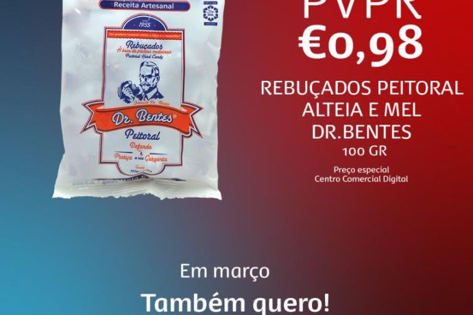 Dr. Bentes Peitoral Alteia e Mel: O Clássico de Março que Vende Sozinho (PVPR €0,98)