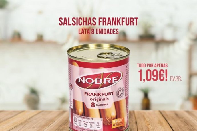 Promoção Salsichas Frankfurt