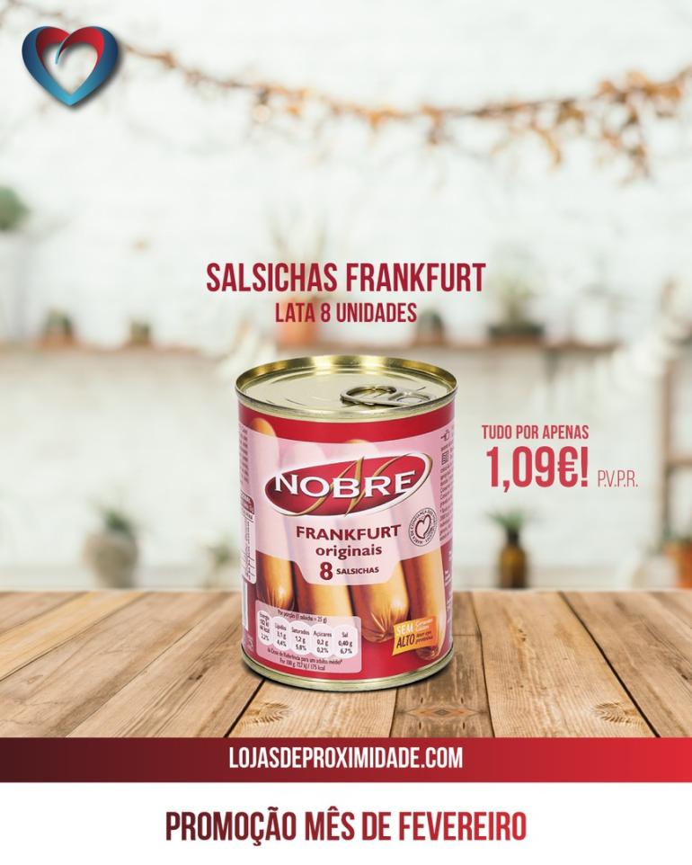 Promoção Salsichas Frankfurt Promoção Salsichas Frankfurt